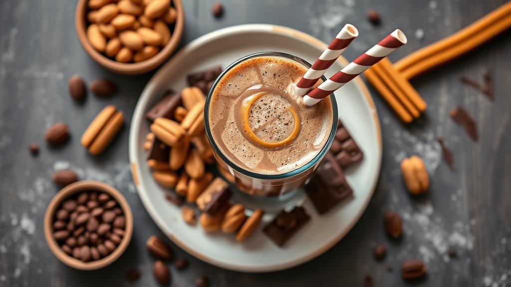 Chocolate Peanut Butter Shake