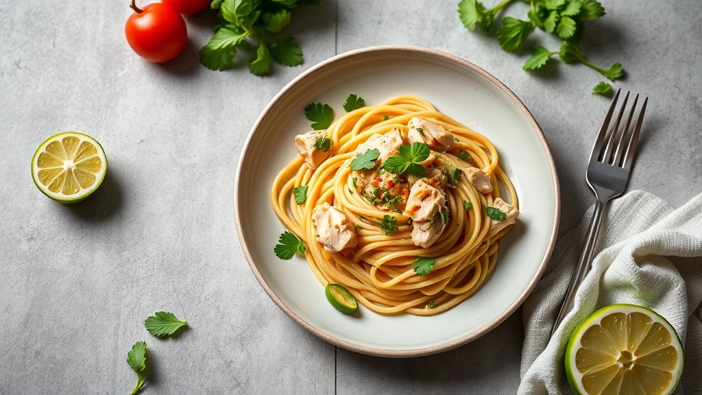 Cilantro Lime Chicken Pasta