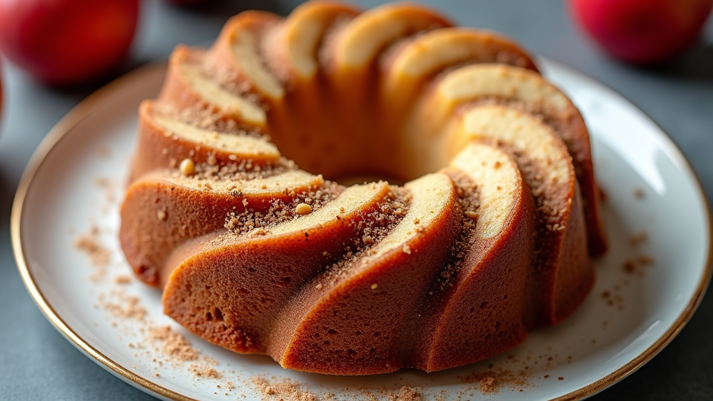 Cinnamon Apple Butter Cake