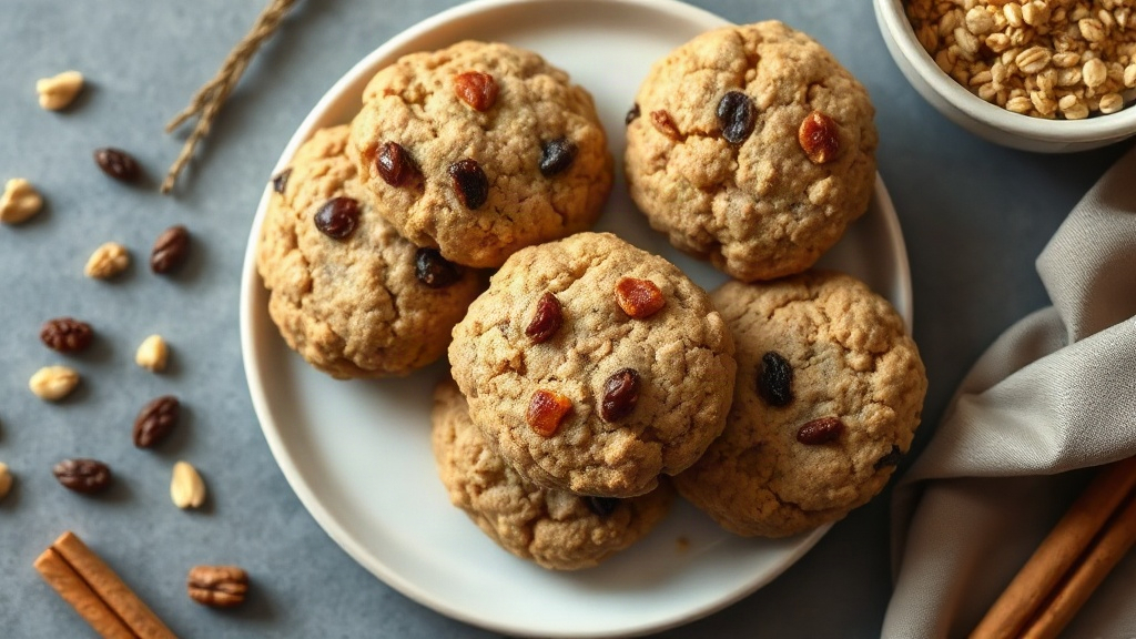 Cinnamon Oatmeal Raisin Cookies