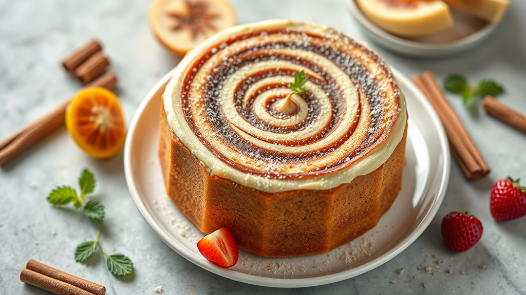 Cinnamon Swirl Cake