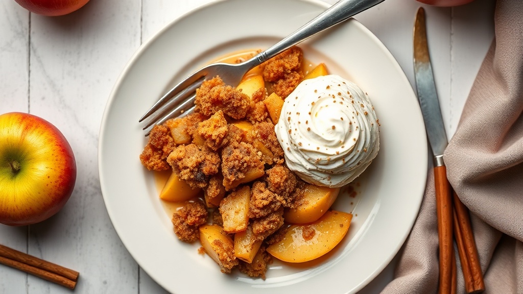 Cinnamon-Spiced Apple Crisp
