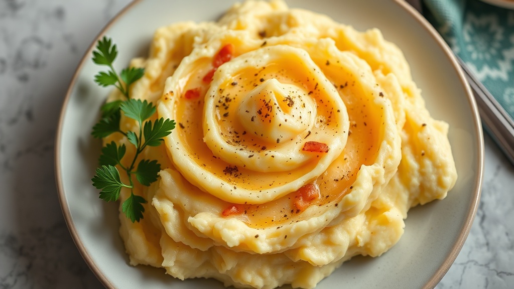 Classic Cheddar Mashed Potatoes