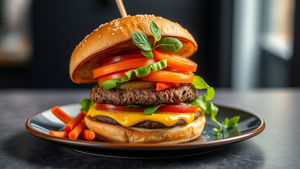 Classic Cheeseburger with a Twist