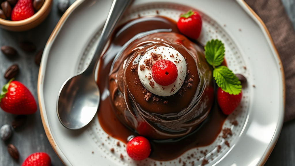 Classic Chocolate Pudding with a Twist