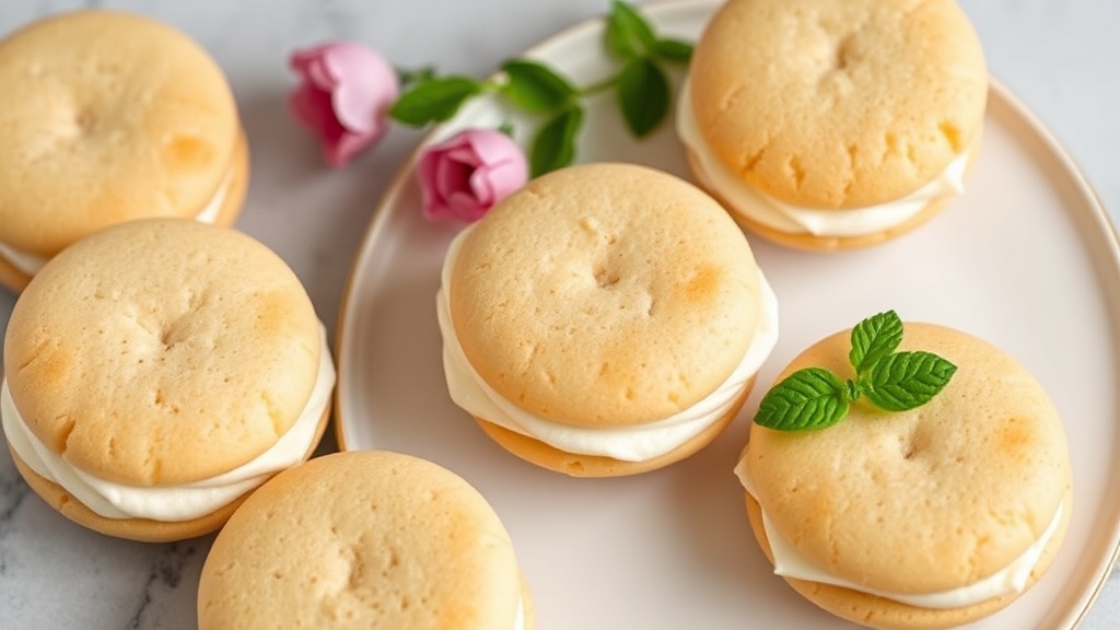 Classic Creamy Vanilla Sandwich Cookies