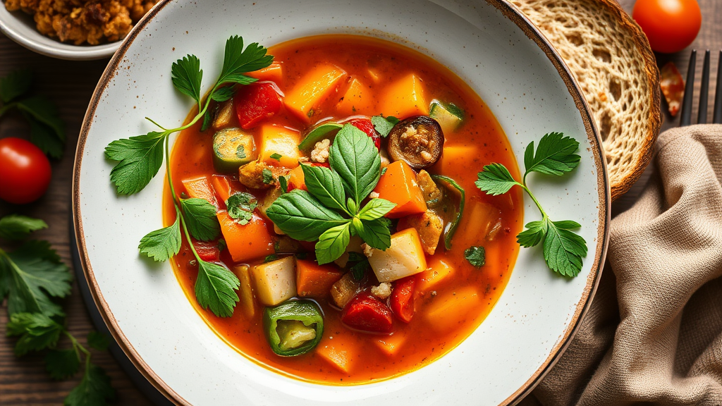 Classic Italian Minestrone Soup