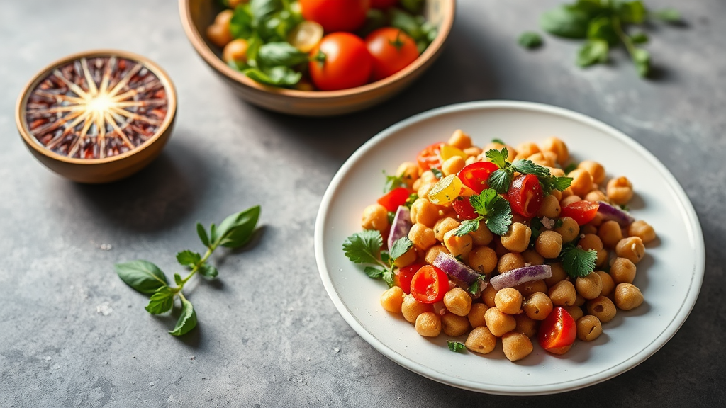 Classic Mediterranean Chickpea Salad