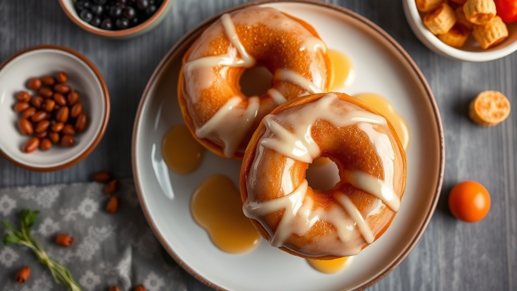 Classic Yeast Donuts with a Maple Glaze