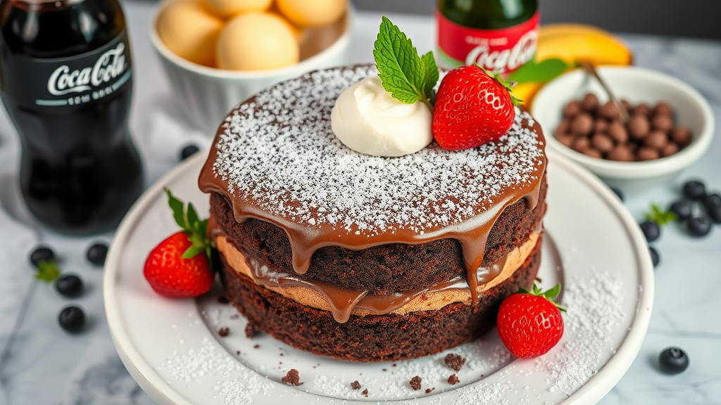 Coca-Cola Chocolate Cake