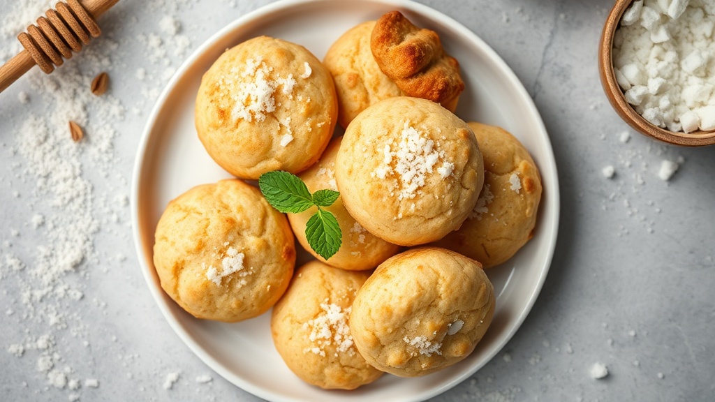 Coconut Flour Honey Cookies
