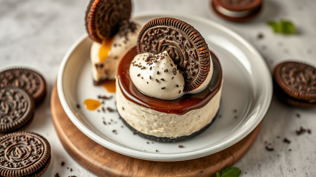 Cookies & Cream Cheesecake Deep-Fried Oreos