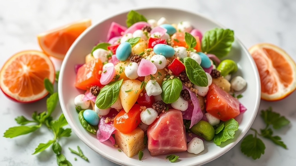 Cotton Candy Inspired Salad