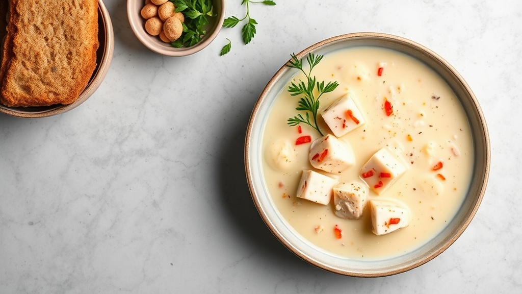 Crab and No Count Milk Chowder