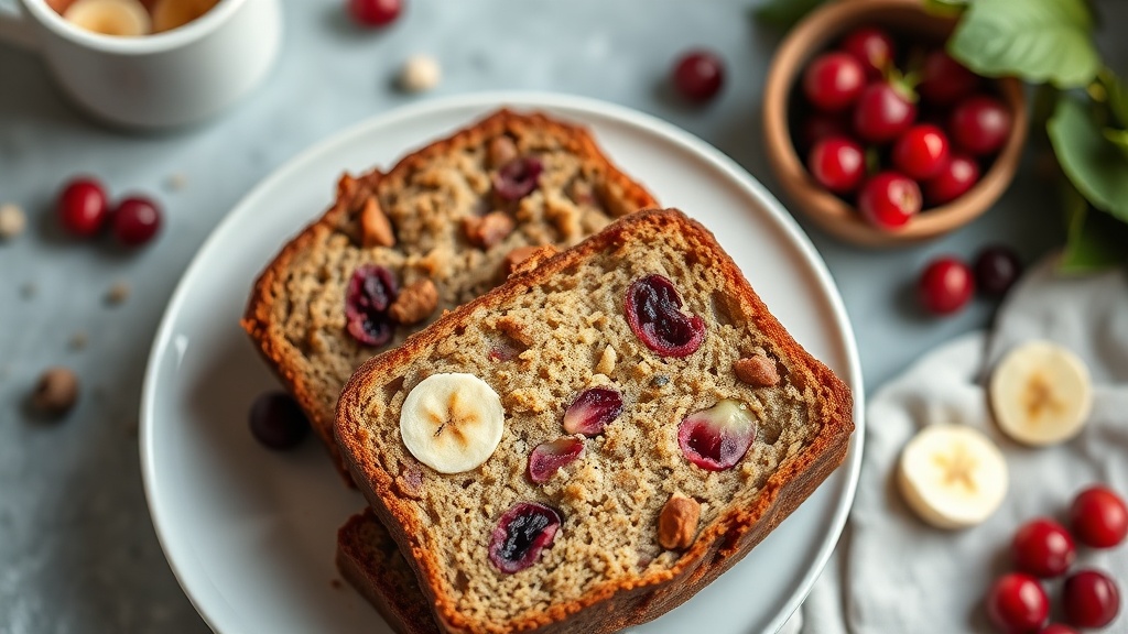 Cranberry Banana Bread
