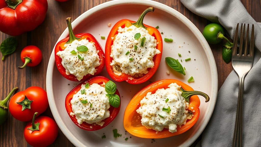 Cream Cheese Stuffed Peppers
