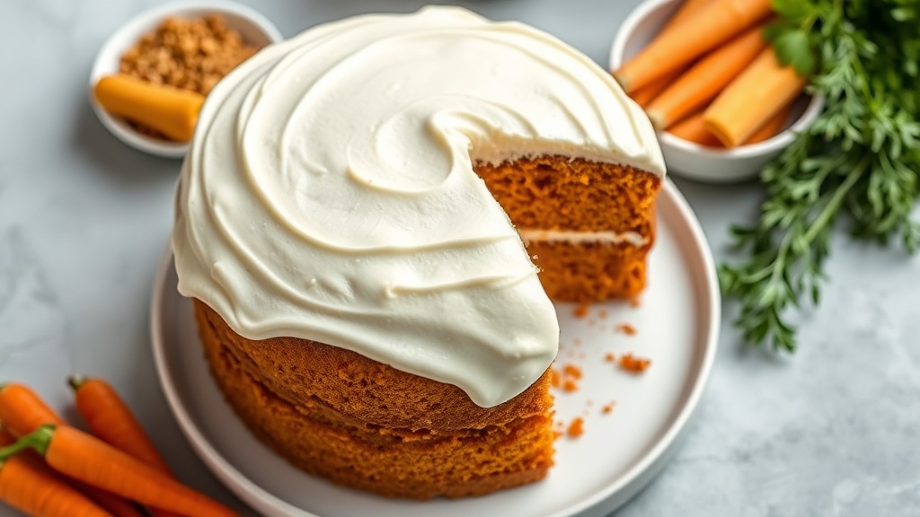 Creamy Buttercream Frosted Carrot Cake
