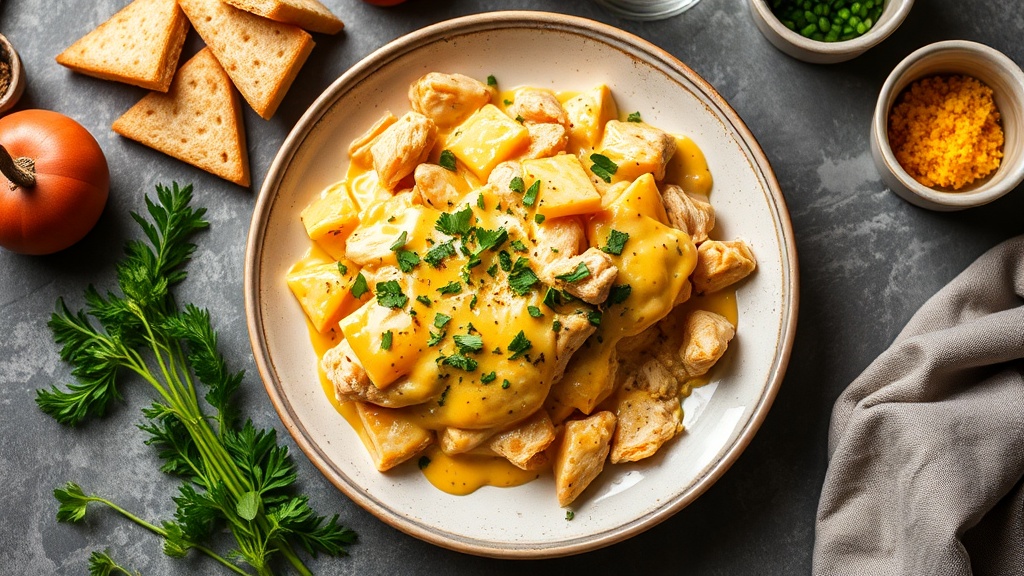 Creamy Cheddar Chicken Bake