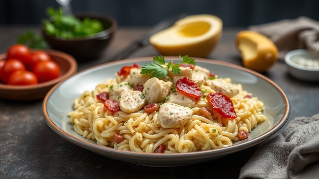Creamy Chicken and Bacon Risotto