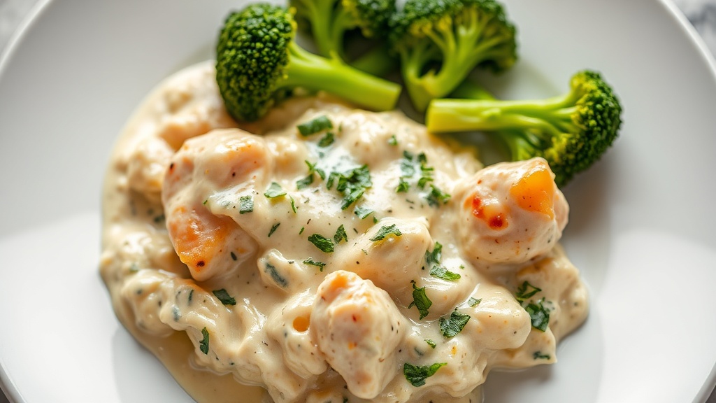 Creamy Chicken and Broccoli Alfredo Bake