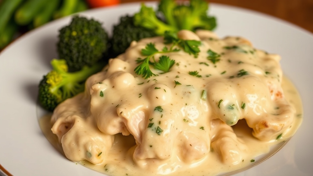 Creamy Chicken and Broccoli Alfredo Bake