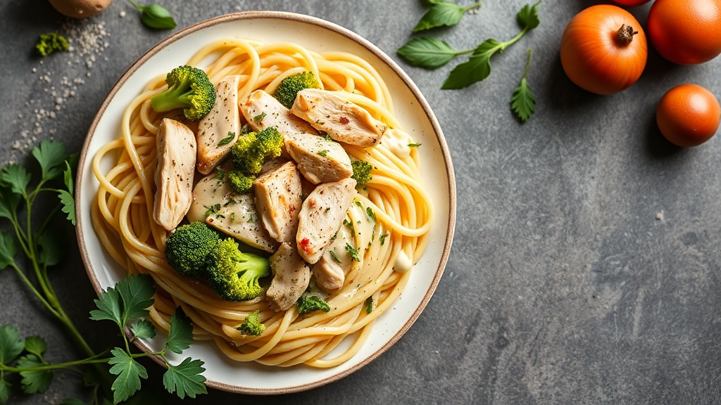 Creamy Chicken and Broccoli Pasta