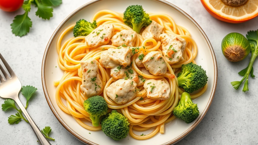 Creamy Chicken and Broccoli Pasta