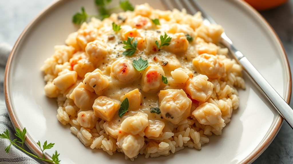 Creamy Chicken and Rice Casserole