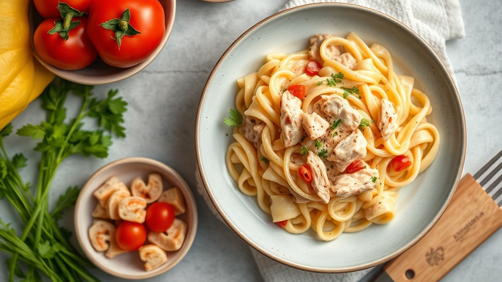 Creamy Chicken Noodle Casserole