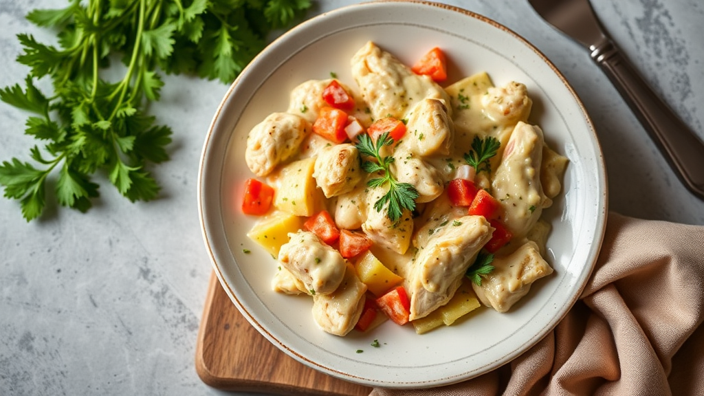 Creamy Dairy-Free Chicken Casserole