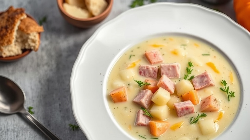 Creamy Ham and Potato Soup