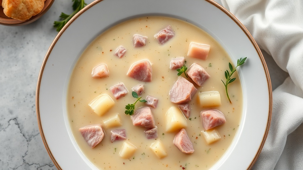 Creamy Ham and Potato Soup
