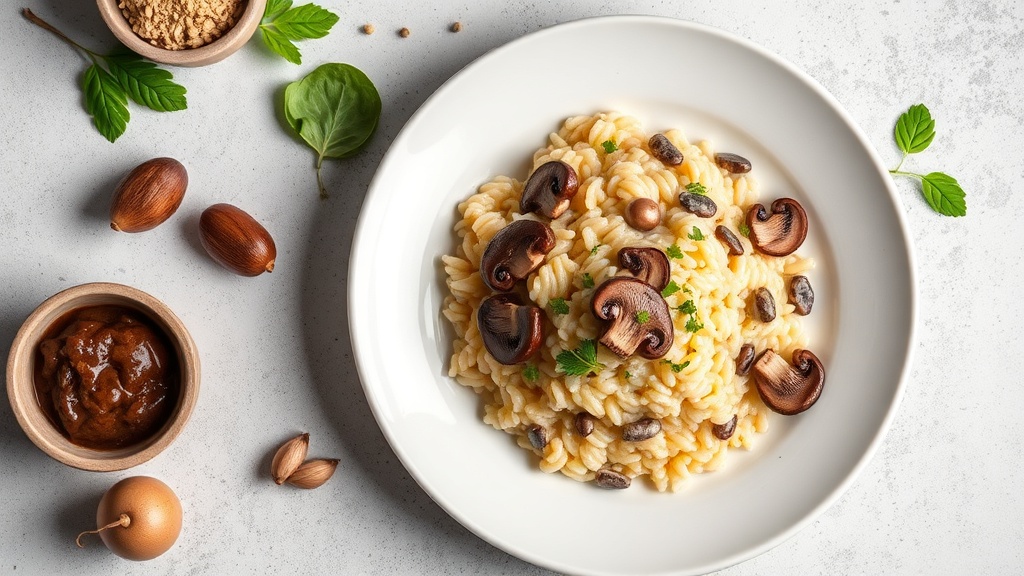 Creamy Mushroom Risotto