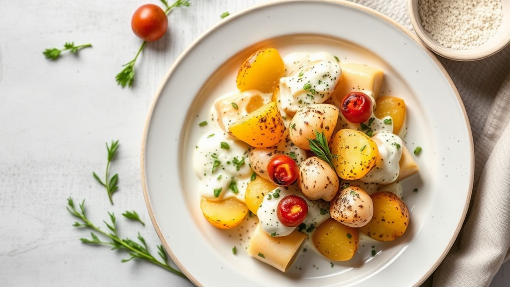 Creamy Potato and Herb Bake