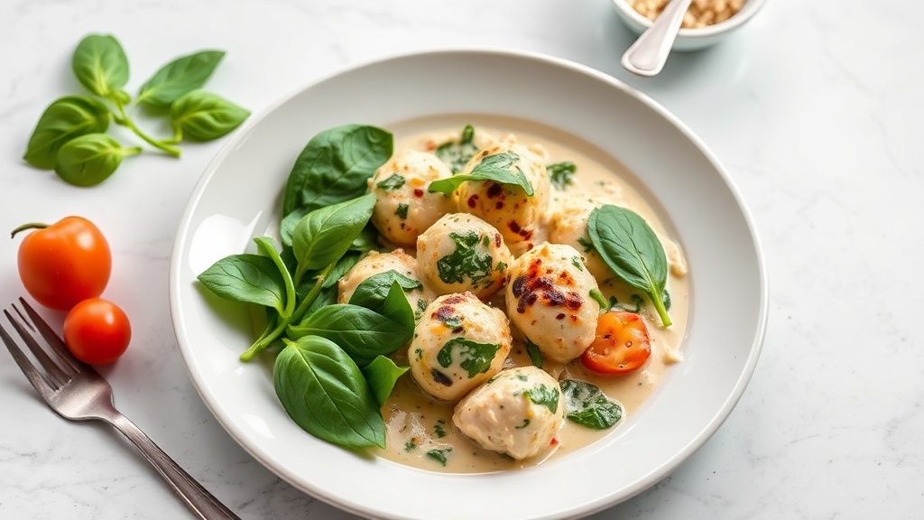 Creamy Spinach Chicken Skillet