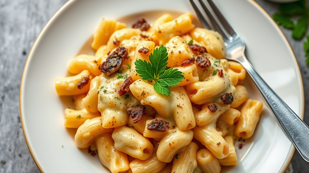 Creamy Truffle Mac and Cheese