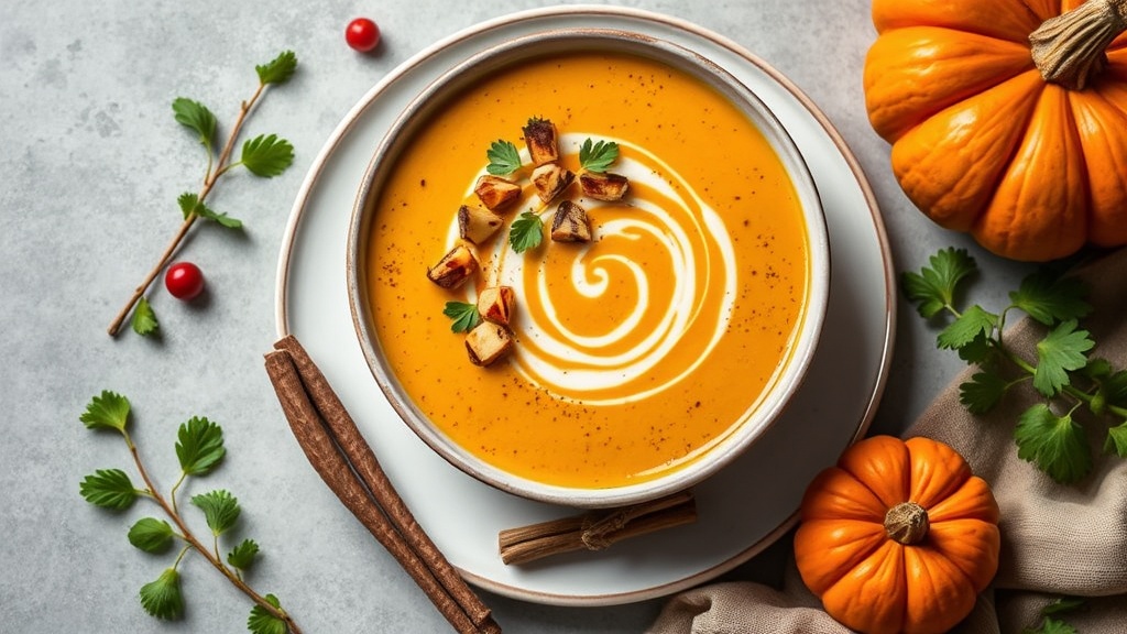 Creamy Vegan Pumpkin Soup