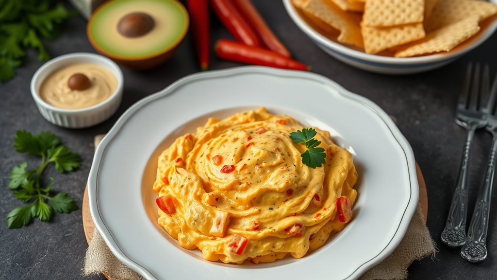 Creative Pimento Cheese Dip