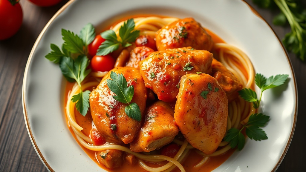 Creole Chicken with Tomato and Garlic (Instant Pot Recipe)