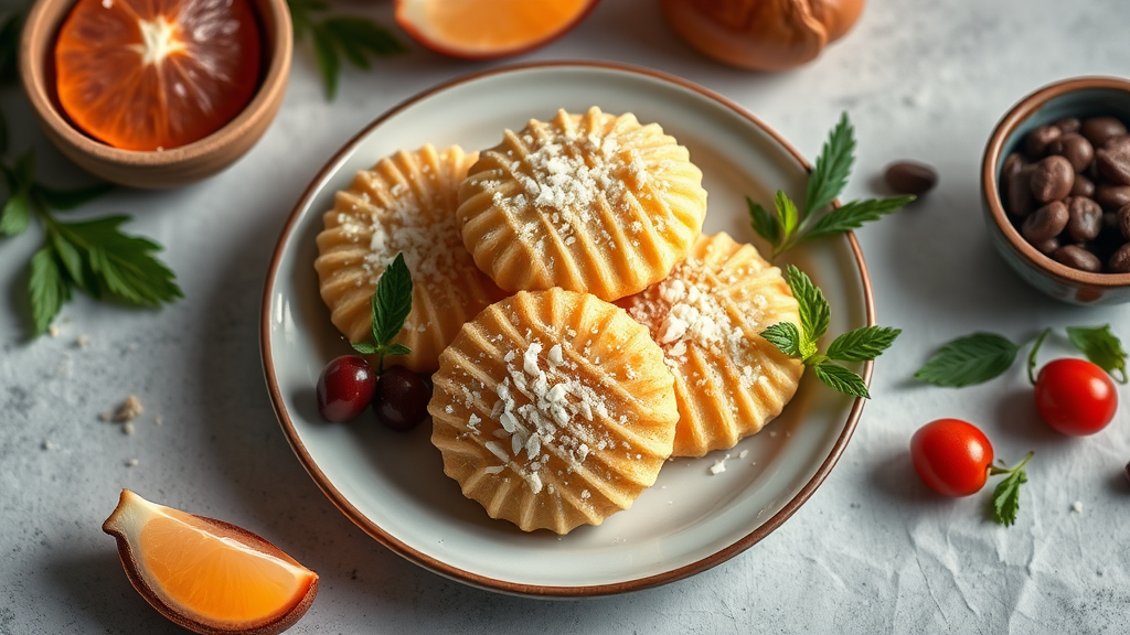 Crisp Coconut Biscuits