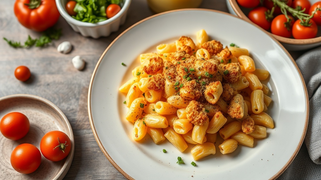 Crispy Baked Macaroni and Cheese