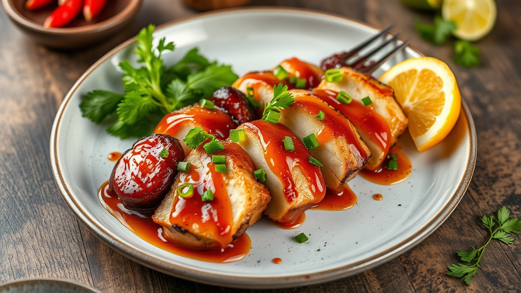 Crispy Buikspek with Asian Glaze