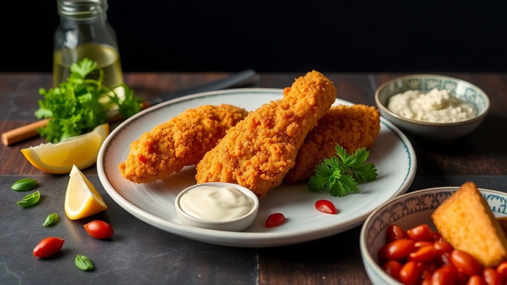 Crispy Buttermilk Fried Chicken Tenders