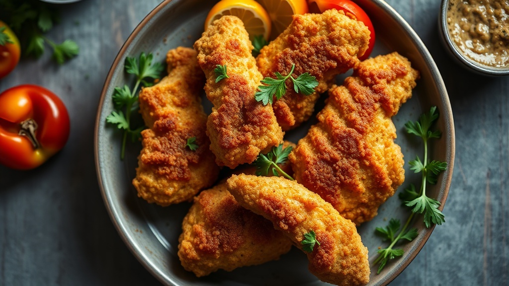 Crispy Herb-Infused Chicken Strips