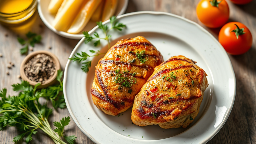 Crispy Herb-Infused Chicken Thighs