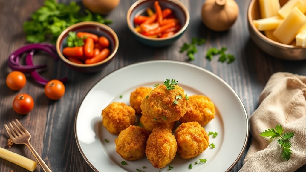 Crispy Potato Chicken Nuggets