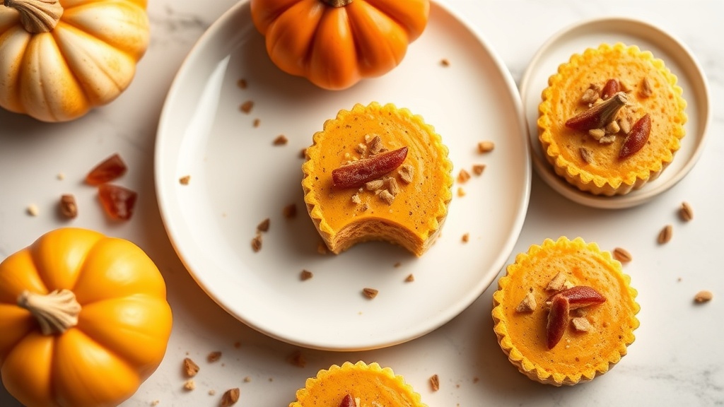 Cute Pumpkin Cheesecake Bits