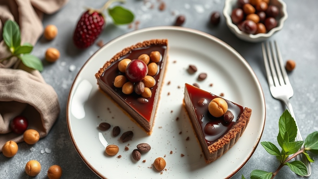Decadent Chocolate Hazelnut Tart