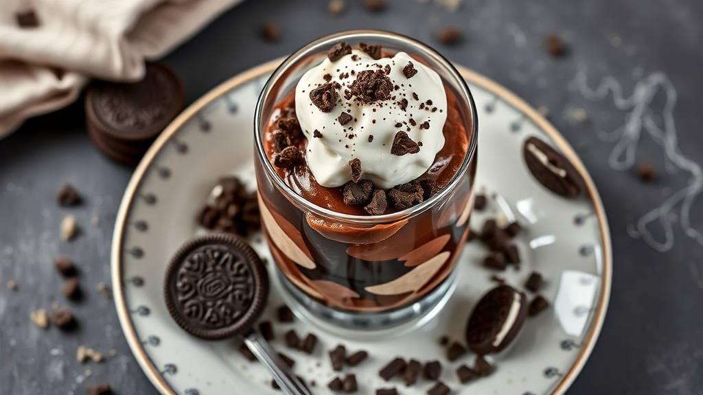 Decadent Chocolate Oreo Biscoff Parfait