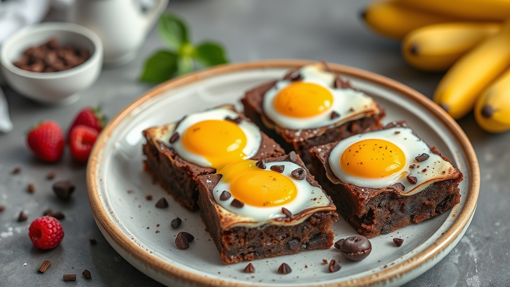 Diabetic Breakfast Brownies